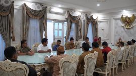 Wali Kota Padang Panjang Hendri Arnis menyatakan dukungan penuh terhadap rencana penyelenggaraan event gowes berskala besar di Kota Padang Panjang, saat menerima kunjungan silaturahmi komunitas sepeda atau gowes di Pendopo Rumah Dinas Wali Kota, Senin (9/3/2026).