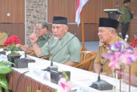 Pemerintah Provinsi Sumatera Barat bersama Pemerintah Kabupaten Pasaman kembali menegaskan komitmen memperkuat sinergi pembangunan daerah melalui rapat koordinasi yang digelar di Aula Hotel Emir, Lubuk Sikaping, Senin (9/3/2026).