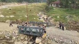 Dua jembatan Bailey Presisi di Kabupaten Agam telah selesai dibangun dan sudah dapat digunakan oleh masyarakat.