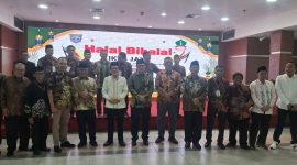 Bupati Pasaman Barat Yulianto bersama Wakil Bupati M. Ihpan menghadiri kegiatan halalbihalal Ikatan Keluarga Pasaman Barat (IKPB) Jaya yang mempertemukan perantau asal Pasaman Barat di Jakarta dan sekitarnya. Kegiatan tersebut berlangsung di Aula FKIP UHAMKA, Jalan Tanah Merdeka, Pasar Rebo, Ciracas, Jakarta Timur, Sabtu (25/4/2026).