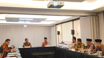Bupati Pasaman Barat, Yulianto, bersama Sekretaris Daerah Doddy San Ismail menghadiri Forum Ekselerator Negeri 2026 yang digelar di Palembang, Sabtu (25/4/2026).