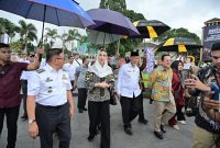 Gubernur Sumatera Barat, Mahyeldi Ansharullah, menegaskan posisi penting Kota Bukittinggi dalam sejarah bangsa saat mendampingi kunjungan kerja Menteri Pariwisata RI, Widiyanti Putri Wardhana, di Bukittinggi, Rabu (29/4/2026).