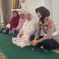 Personel Satuan Lalu Lintas (Satlantas) Polres Pasaman Barat, Sumatera Barat (Sumbar), menghadiri acara halalbihalal bersama para tokoh agama dan masyarakat di Masjid Al-Mukminin Pasaman Baru, Kecamatan Pasaman, Kamis (2/4/2026).