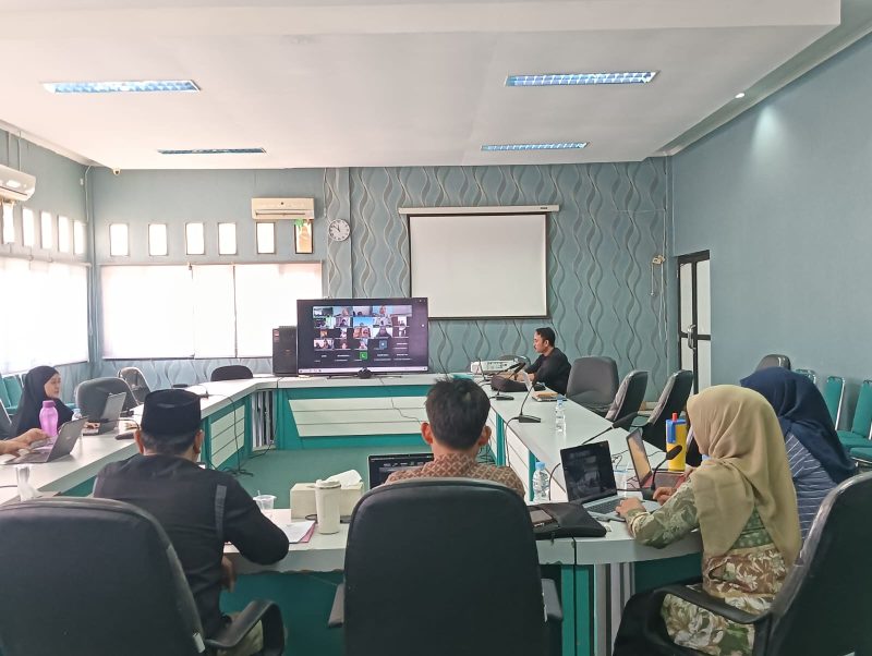 Pemerintah Kabupaten Pasaman Barat menggelar rapat koordinasi Kabupaten Layak Anak (KLA) tahun 2026 secara daring dari Aula Bappelitbangda, Jumat (10/4/2026).
