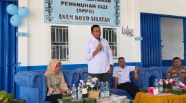Pemerintah Kabupaten Pasaman Barat resmi meresmikan Satuan Pelayanan Pemenuhan Gizi (SPPG) Anam Koto Selatan, Kecamatan Kinali, pada Rabu (22/4/2026).