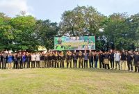 Panglima Komando Daerah Militer (Pangdam) XX/Tuanku Imam Bonjol, Mayor Jenderal TNI Arief Gajah Mada, S.E.,M.M. resmi mengukuhkan pencak silat militer di Sport Center Kodam XX/TIB, Kamis (23/4/2026).