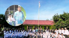 Bawaslu Kabupaten Pasaman Barat kembali membuat gebrakan dengan turun langsung ke sekolah untuk menanamkan nilai-nilai demokrasi kepada generasi muda, Senin (27/4/2026).