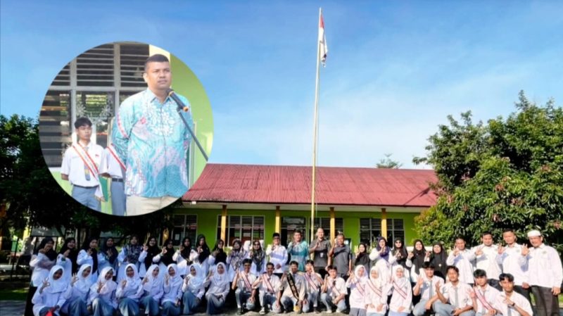 Bawaslu Kabupaten Pasaman Barat kembali membuat gebrakan dengan turun langsung ke sekolah untuk menanamkan nilai-nilai demokrasi kepada generasi muda, Senin (27/4/2026).