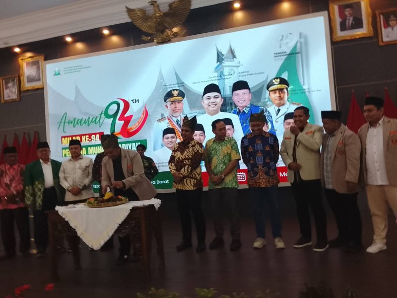 Pemuda Muhammadiyah Wilayah Sumatera Barat menggelar peringatan Milad ke-94 di Istana Gubernuran Sumatera Barat, Senin (11/5/2026).