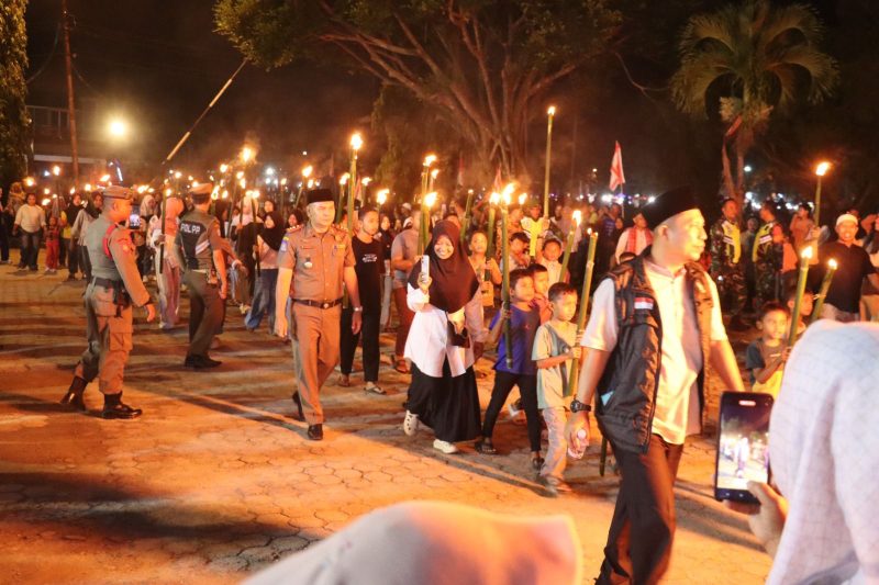 Rute pawai dimulai dari Rumah Dinas Bupati, melintasi Rumah Dinas Sekda, SMPN 1 Pasaman, Jalan Cindua Mato, Polres Pasaman Barat, BNNK, Kantor Kementerian Agama, Pengadilan Agama, BPKD, dan kembali berakhir di kawasan Kantor Bupati Pasaman Barat.