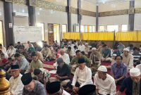 Pelaksanaan Shalat Idul Adha 1447 Hijriah di Masjid Darul Hujjaj Asrama Haji Kelas I Padang berlangsung khidmat, Rabu (27/5/2026).