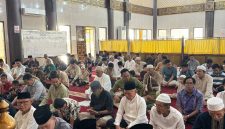 Pelaksanaan Shalat Idul Adha 1447 Hijriah di Masjid Darul Hujjaj Asrama Haji Kelas I Padang berlangsung khidmat, Rabu (27/5/2026).