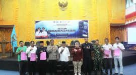 Pemerintah Kabupaten Pasaman Barat resmi meluncurkan Program Gerbang atau Gerakan Bersama Membangun Pendapatan Asli Daerah (PAD) Pasaman Barat, Rabu (24/6/2026).