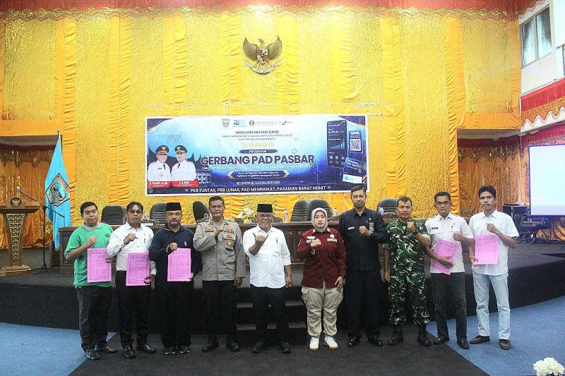 Pemerintah Kabupaten Pasaman Barat resmi meluncurkan Program Gerbang atau Gerakan Bersama Membangun Pendapatan Asli Daerah (PAD) Pasaman Barat, Rabu (24/6/2026).