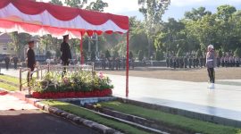 Kepolisan Resor (Polres) Pasaman Barat, Sumatera Barat (Sumbar), melaksanakan Upacara peringatan Hari Bhayangkara ke-80 tahun 2026, di halaman Kantor Kantor Bupati Pasaman Barat pada Rabu pagi (1/7/2026).