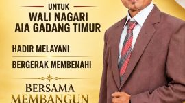 Seorang putra daerah yang telah mengabdi sejak masa Nagari Persiapan resmi menyatakan kesiapannya maju sebagai Calon Wali Nagari Aia Gadang Timur.