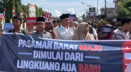 Muhammad Abdu Shadli resmi mendaftar bakal calon walinagari pada Senin, (20/7/2026), sekitar pukul 14.00 WIB, di Sekretariat Panitia Pemilihan Wali Nagari (PPWN) Nagari Lingkuang Aua Baru.
