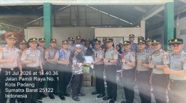 Sebagai wujud kepedulian sosial dan pengabdian kepada masyarakat, peserta didik (Serdik) Siswa Sekolah Inspektur Polisi (SIP) Angkatan 56 Resimen Parakrama Pradhana asal pengiriman Polda Sumbar menggelar kegiatan bakti sosial (baksos) di salah satu panti asuhan anak mentawai kota padang jumat (31/7/2026).