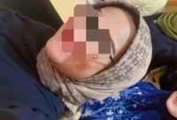 Foto: Wanita berinisial NY terduga pelaku perbuatan penipuan/kecurangan
