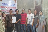 Zikra Hidayat resmi mendaftar bakal calon Pemilihan Wali Nagari (Pilwana) Lubuak Landua Aua Kuniang, Kecamatan Pasaman, Kabupaten Pasaman Barat, Senin (13/7/2026) siang.