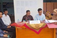 Musmulyadi resmi menyerahkan berkas pencalonannya ke Sekretariat Panitia Pemilihan Wali Nagari (PPWN).