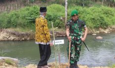 Kodim 0305/Pasaman Tanam Bambu dan 1.000 Pohon, Perkuat Mitigasi Bencana di Talamau
