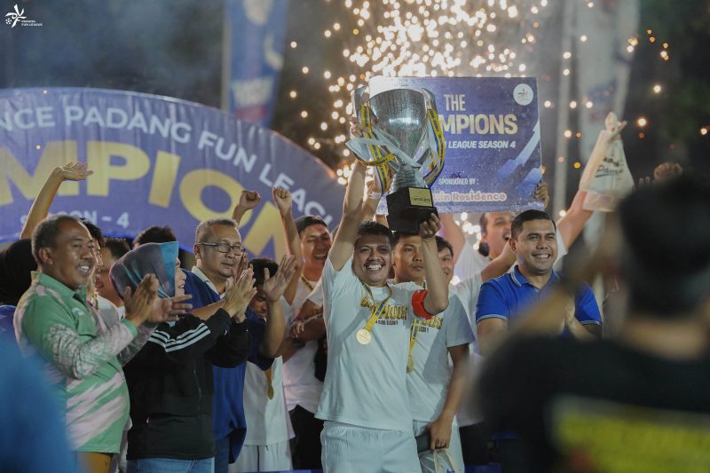 BGH FC Berhasil back to back Champion setelah keluar sebagai Juara pada Padang Fun League Season 4 yang di gelar di KSMR PRAYOGA taplau yang digelar pada rabu 5 agustus 2026.
