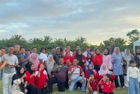 Laga panas babak semifinal Piala Bupati Pasaman Barat Cup 2026 antara Tim Kesebelasan Kecamatan Kinali melawan Tim Kesebelasan Kecamatan Sungai Aur berlangsung sengit dan penuh drama di GOR Tuah Basamo, Padang Tujuh, Kamis (6/8/2026).