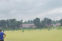 Pertandingan sengit tersaji dalam ajang Bupati Cup 2026 yang mempertemukan tim Kodim 0305 Pasaman bersama wartawan melawan tim Polres Pasaman Barat di GOR Tuah Basamo, Padang Tujuh, Jumat (14/8/2026) pagi.