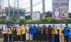 Kabut Asap Selimuti Pasaman Barat, KNPI Bergerak! 2.000 Masker Dibagikan untuk Warga